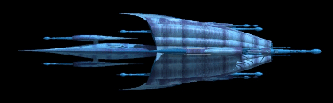 Minbari War Cruiser Top View